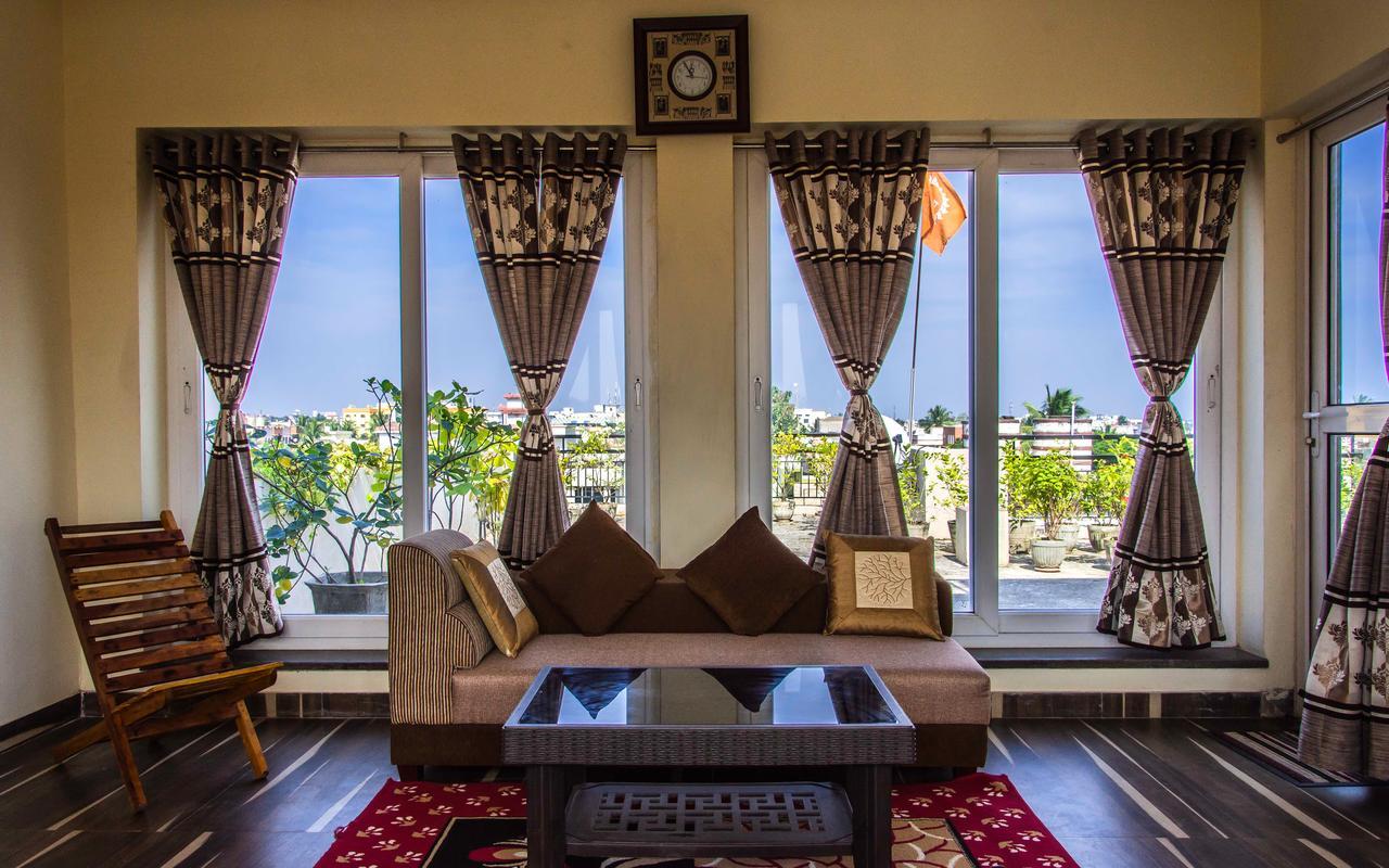 The Rooftop Cabana, A Homestay Bhuvanesvar Kültér fotó